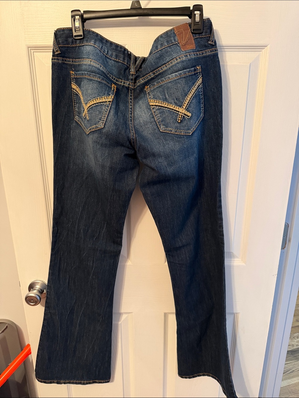 Vanity Dark Blue Boot Cut Jeans - Picture 2 of 3